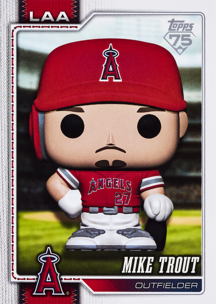 2026 Topps Series 1 Baseball Mike Trout Funko Base Card