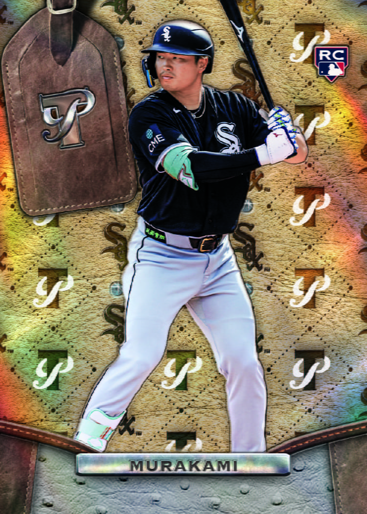 2026 Topps Pristine Baseball Munetaka Murakami Monogram insert rookie, no serial number on the front