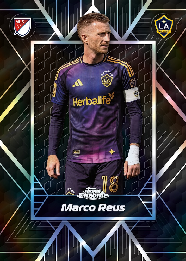 2026 Topps Chrome MLS Marco Reus Shadow Etch insert