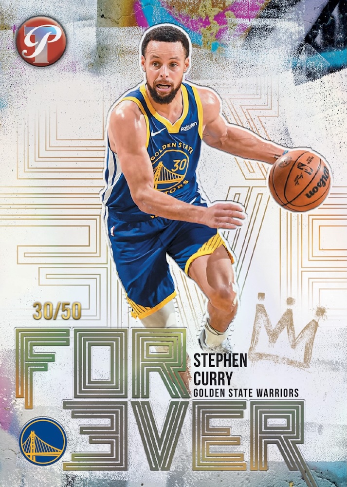 2025-26 Topps Pristine Basketball Stephen Curry Forever numbered 30/50