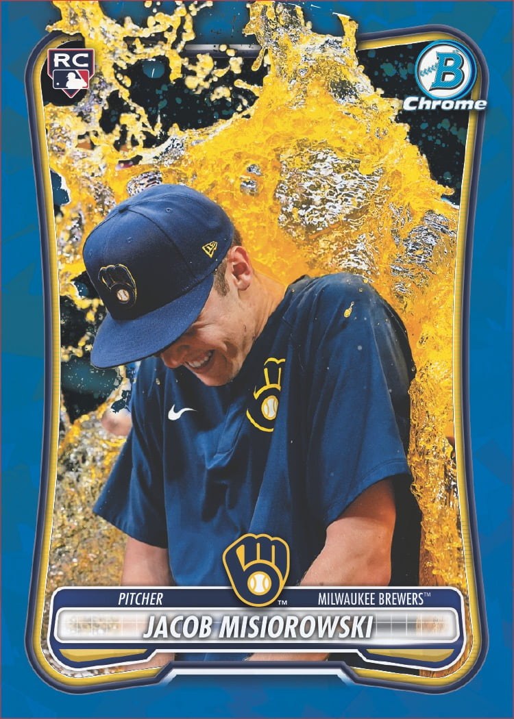 2026 Bowman Chrome Sapphire Jacob Misiorowski Image Variation, no serial number