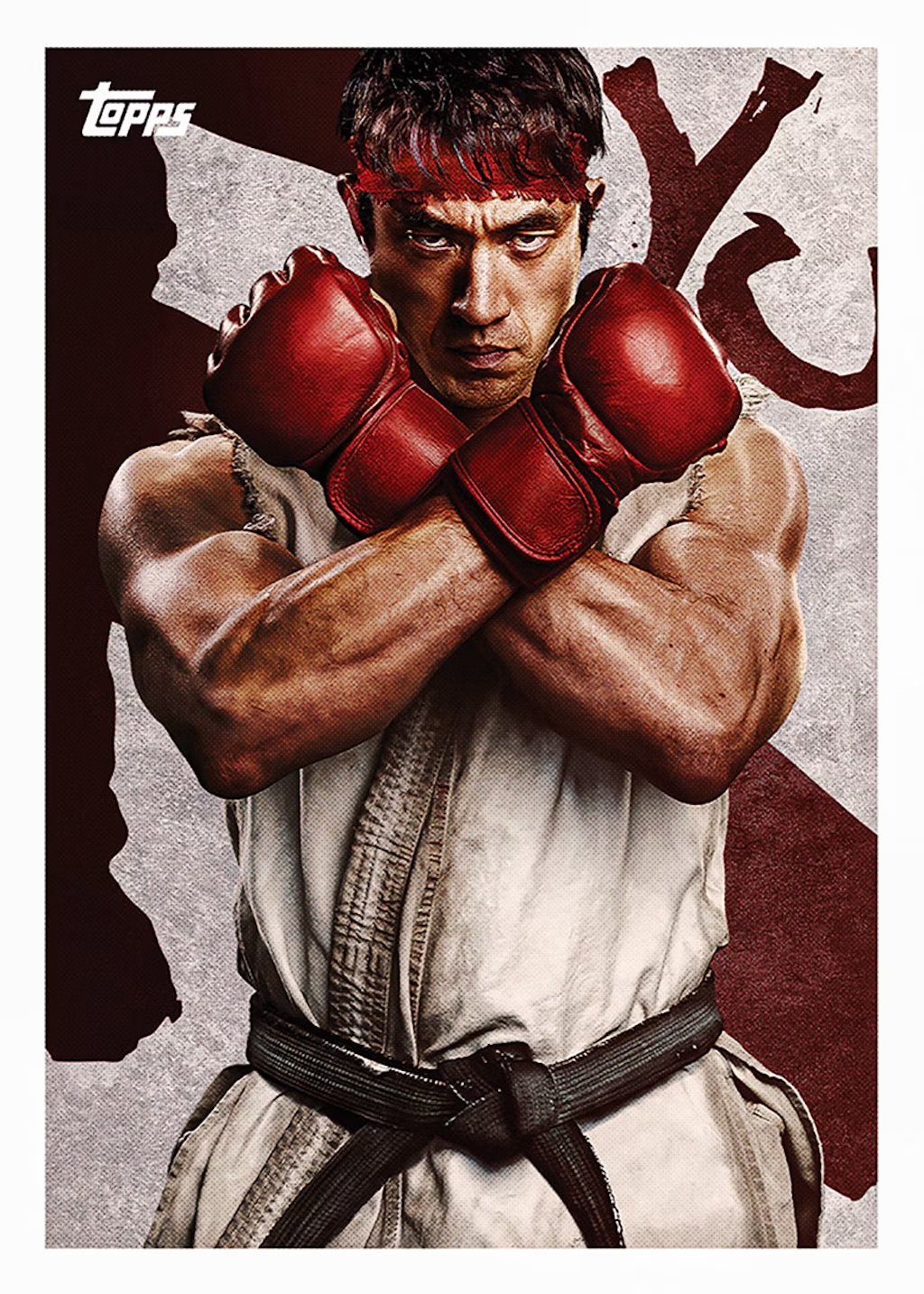 2026 Topps x Street Fighter Ryu base card