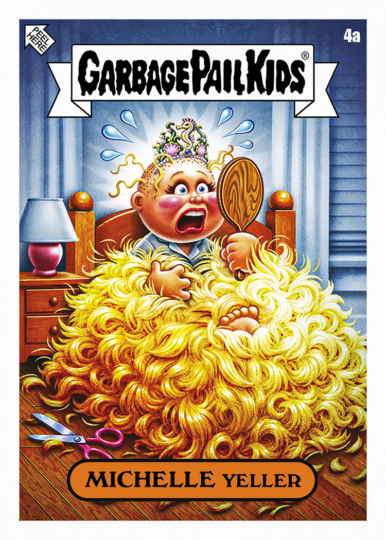 2026 Topps Garbage Pail Kids Halloween 4a MICHELLE Yeller Scream Queens