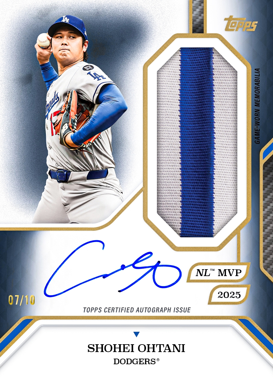 2025 Topps MLB MVP Collection Ohtani & Judge