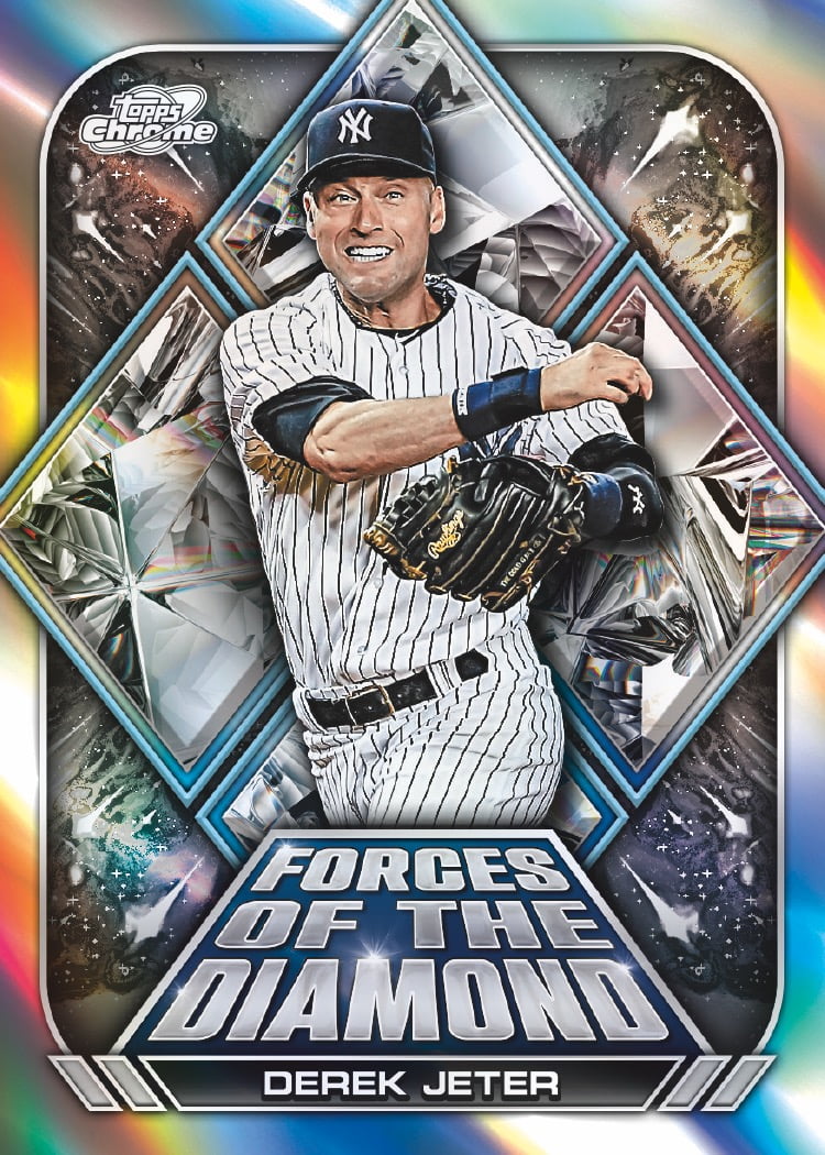 2026 Topps Cosmic Chrome Derek Jeter Forces of the Diamond