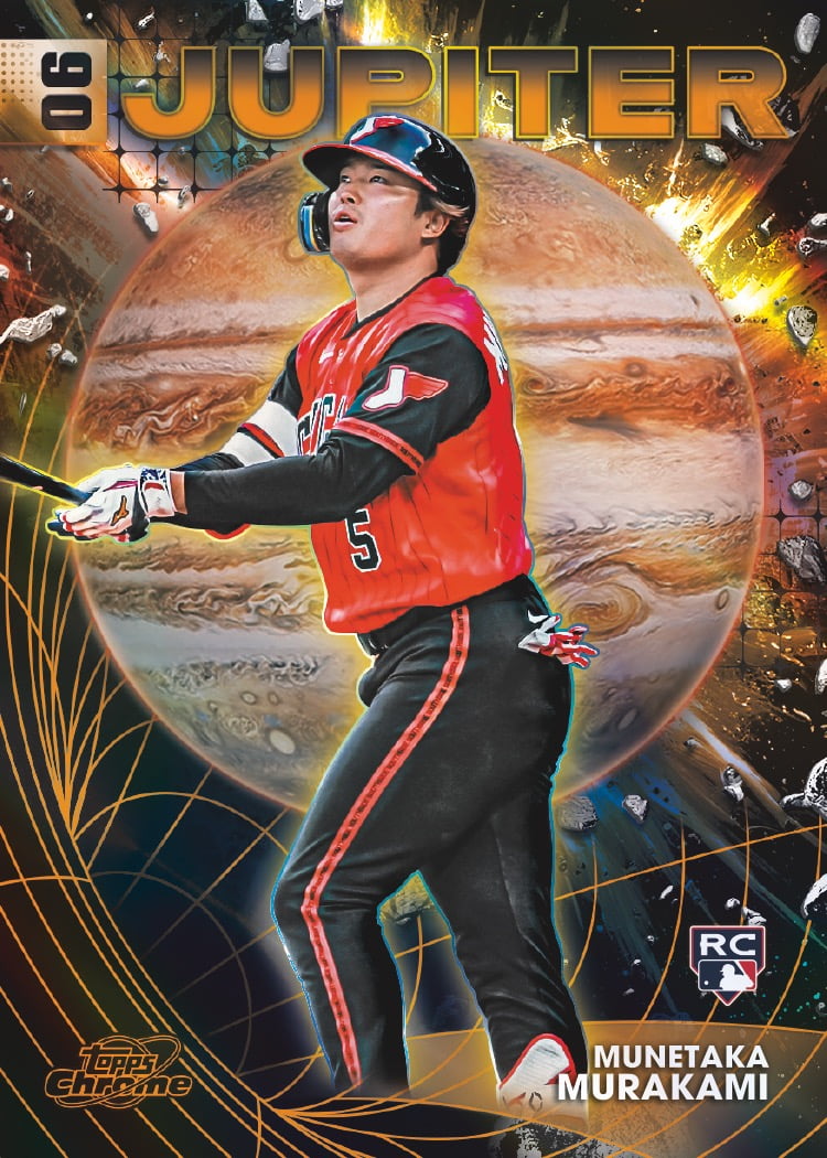 2026 Topps Cosmic Chrome Munetaka Murakami Planetary Pursuit Jupiter