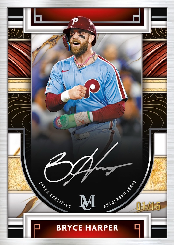 2026 Topps Museum Collection Bryce Harper Museum Framed Autograph