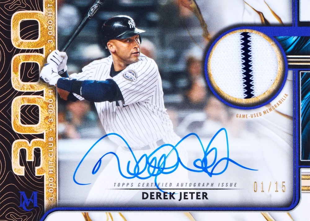 2026 Topps Museum Collection Derek Jeter Lifetime Members Relic Autograph