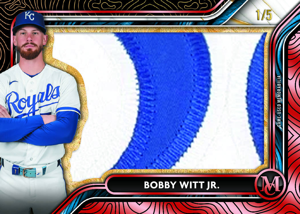 2026 Topps Museum Collection Bobby Witt Jr Museum Memorabilia relic