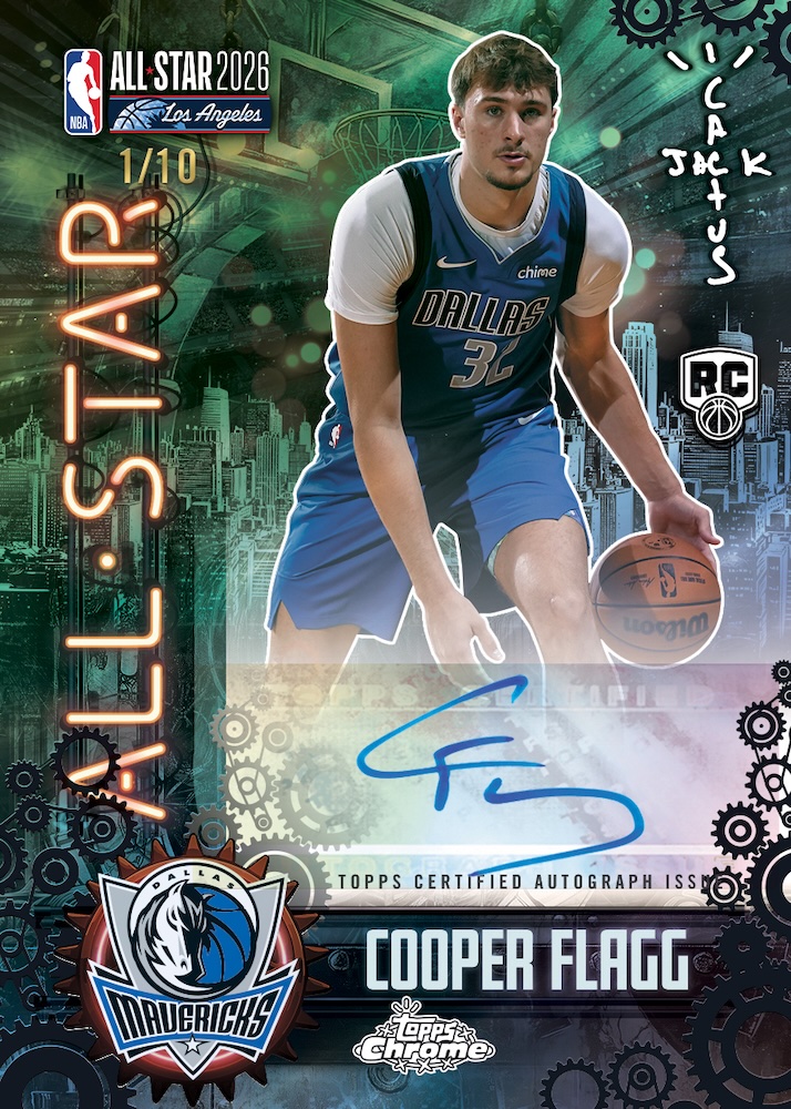 2025/26 Topps Chrome Cactus Jack x NBA All-Star Game Basketball