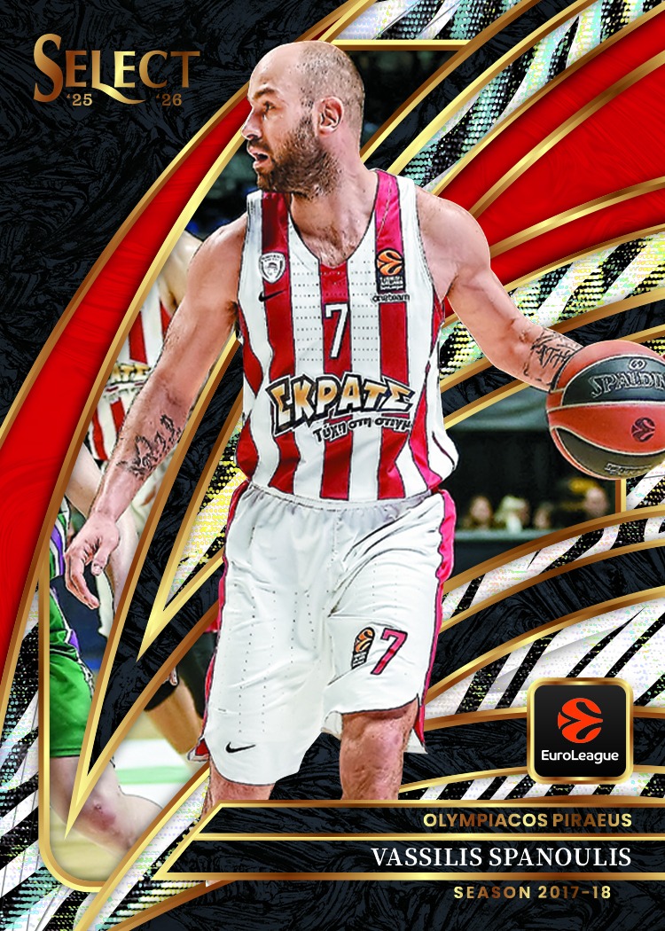 2025/26 Panini Select EuroLeague Basketball