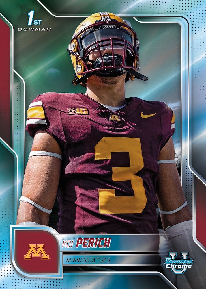 2025 Bowman Chrome University Football