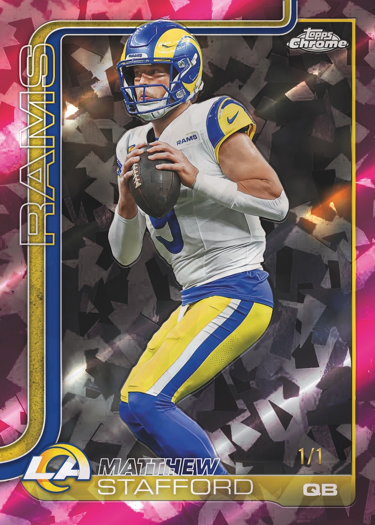 2025 Topps Chrome Sapphire Football