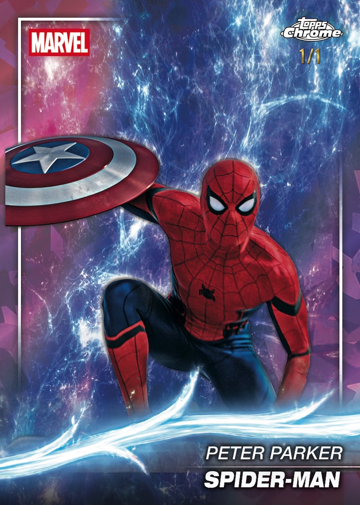 2025 Topps Marvel Studios Chrome Sapphire