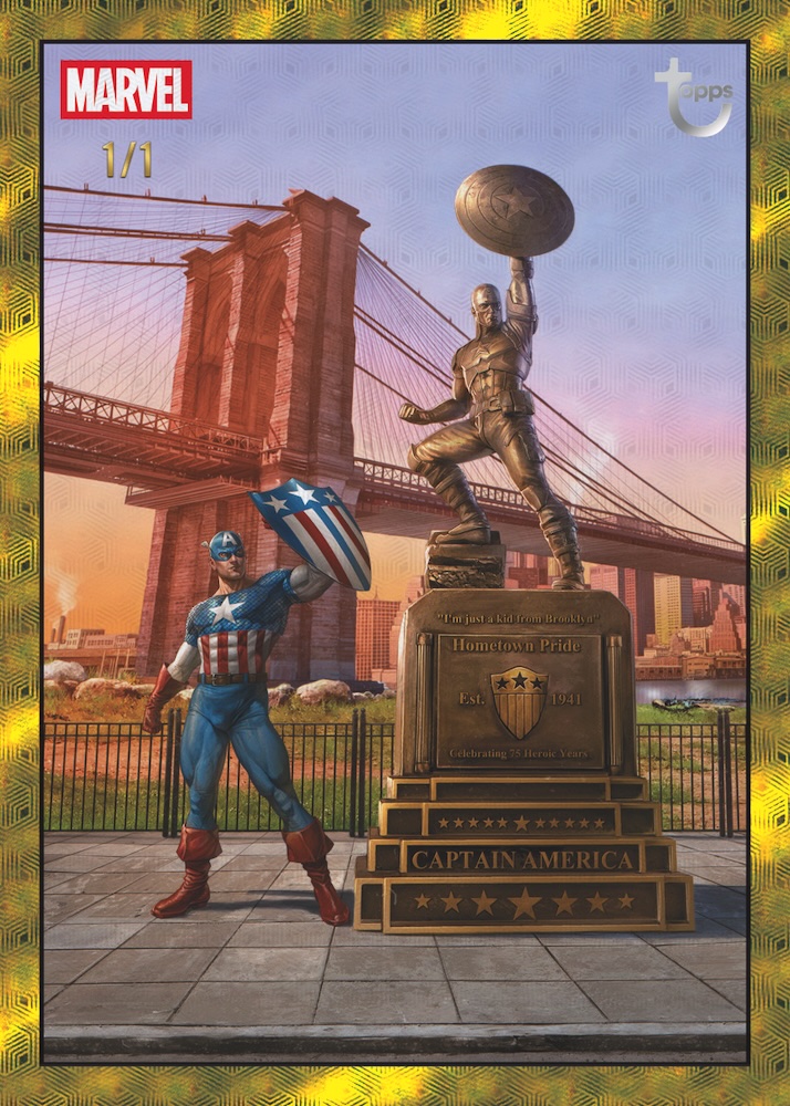 2026 Topps Brooklyn Collection Marvel Captain America