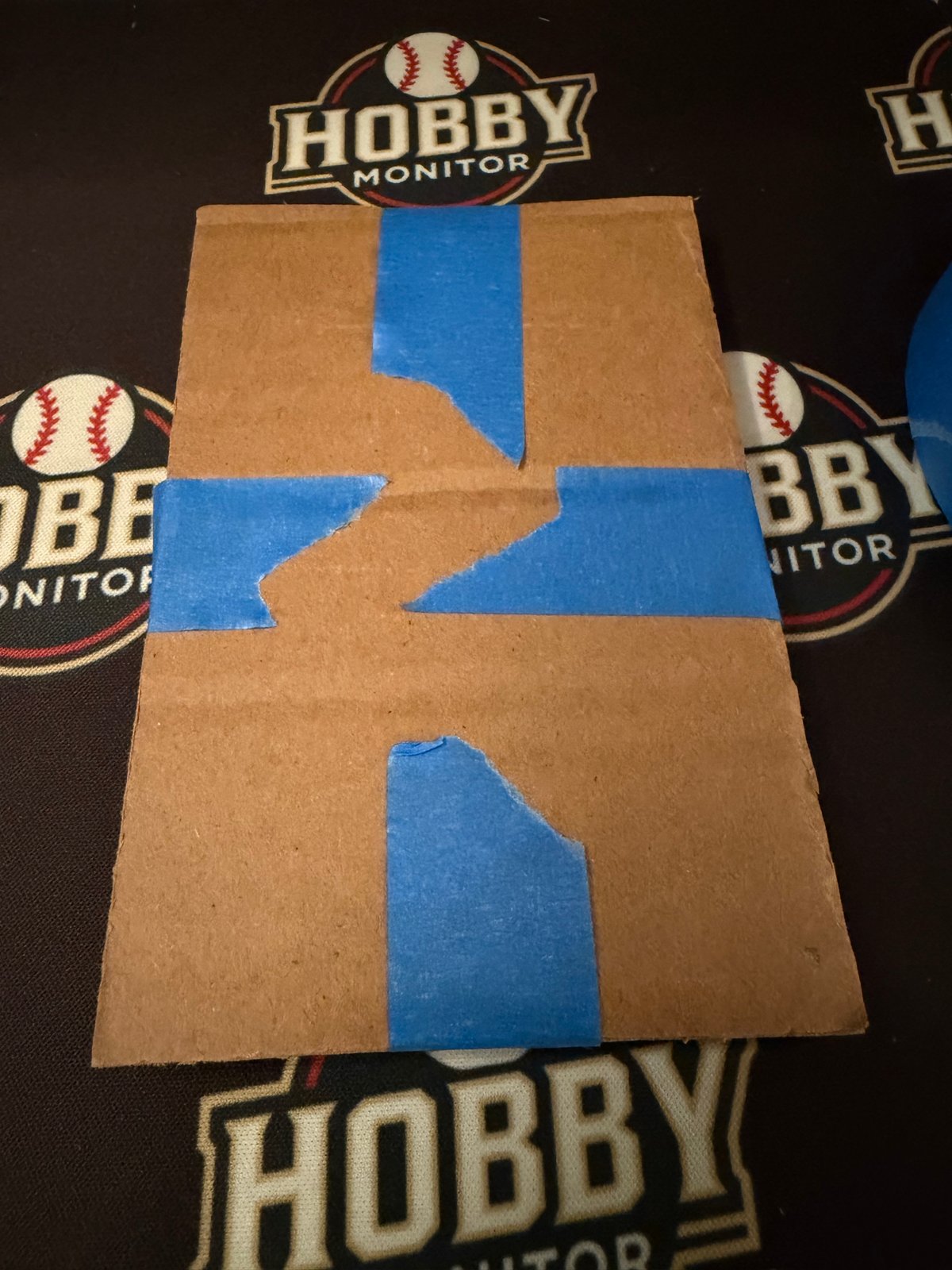 Sandwich sealed with painters tape