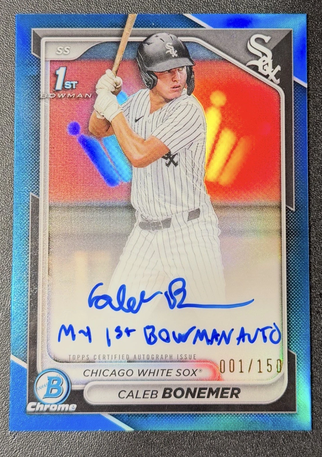 My 1st Bowman inscription