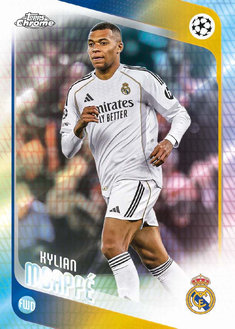 2025/26 Topps Chrome UEFA Club Competitions Soccer