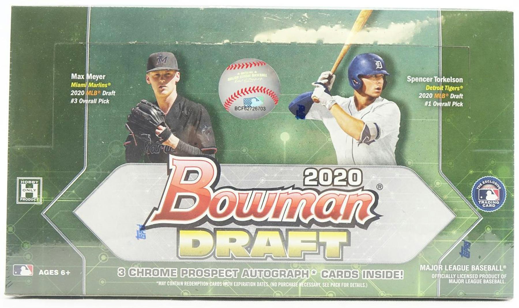 2020 Bowman Draft Baseball