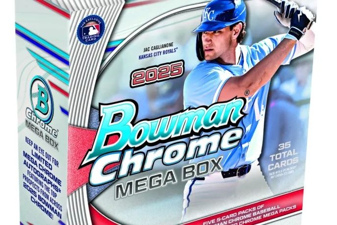 2025 Bowman Chrome Mega Box Baseball