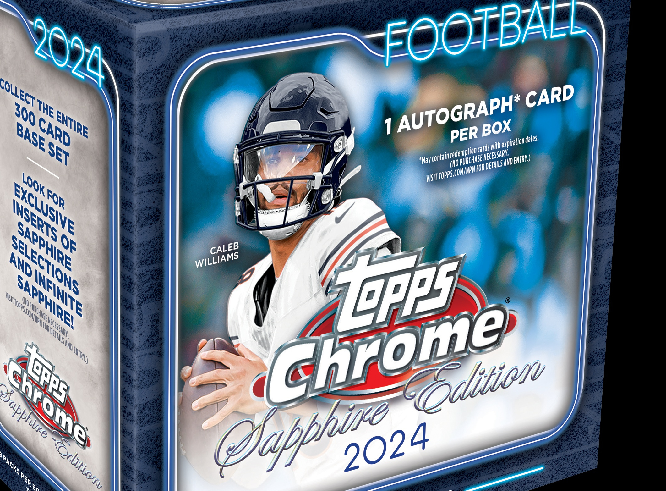 2024 Topps Chrome Sapphire Football