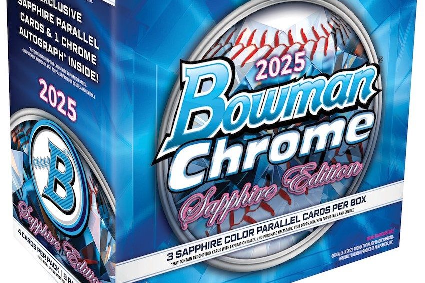 2025 Bowman Chrome Sapphire Baseball