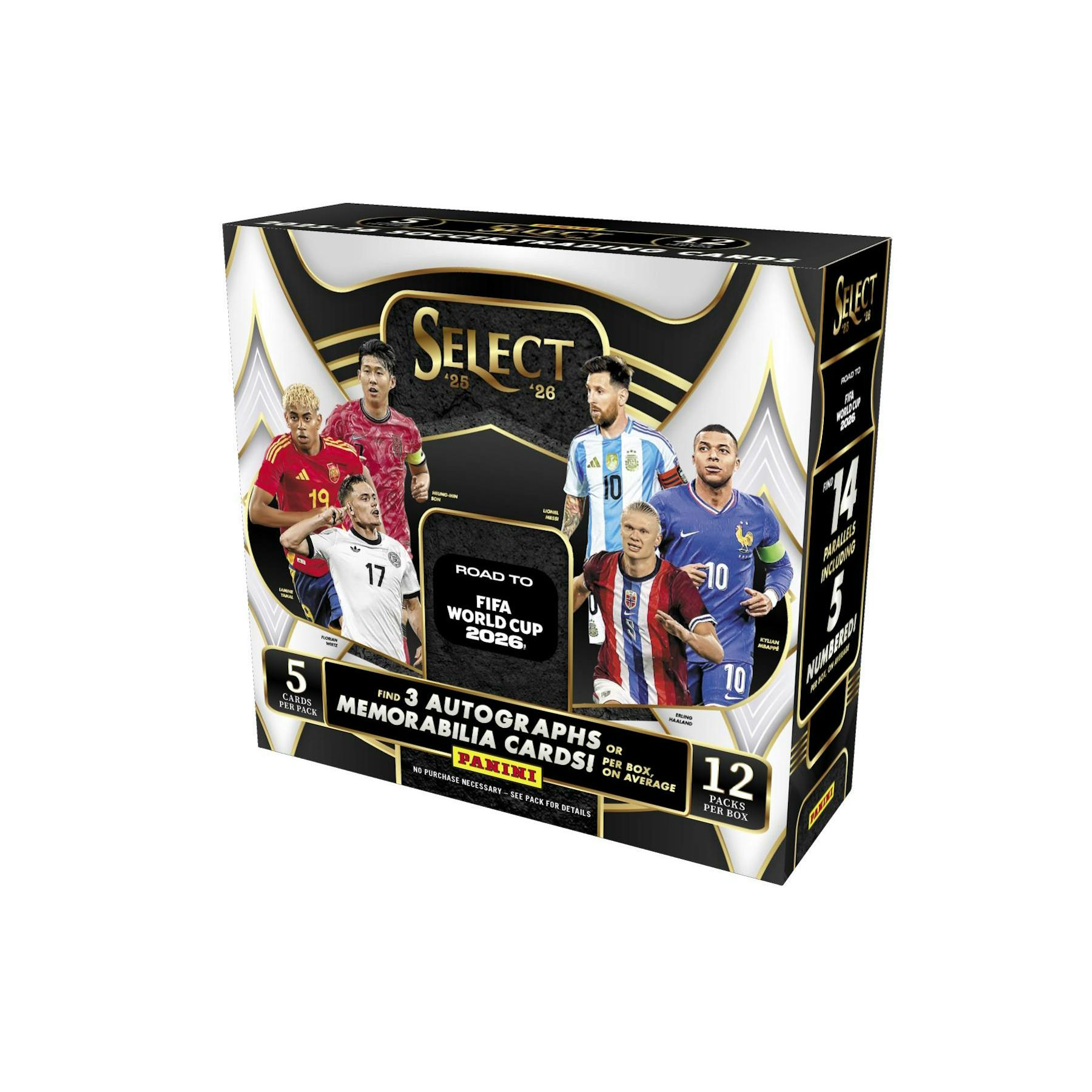 2025/26 Panini Select Road to FIFA World Cup 2026 Soccer