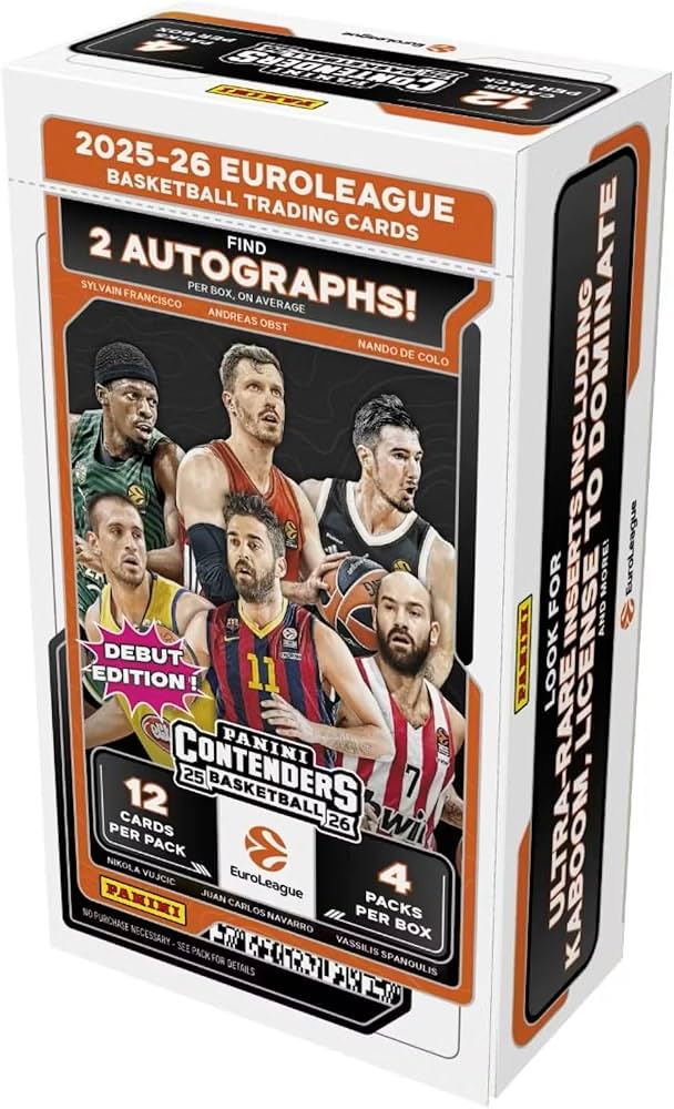 2025/26 Panini Contenders EuroLeague Basketball