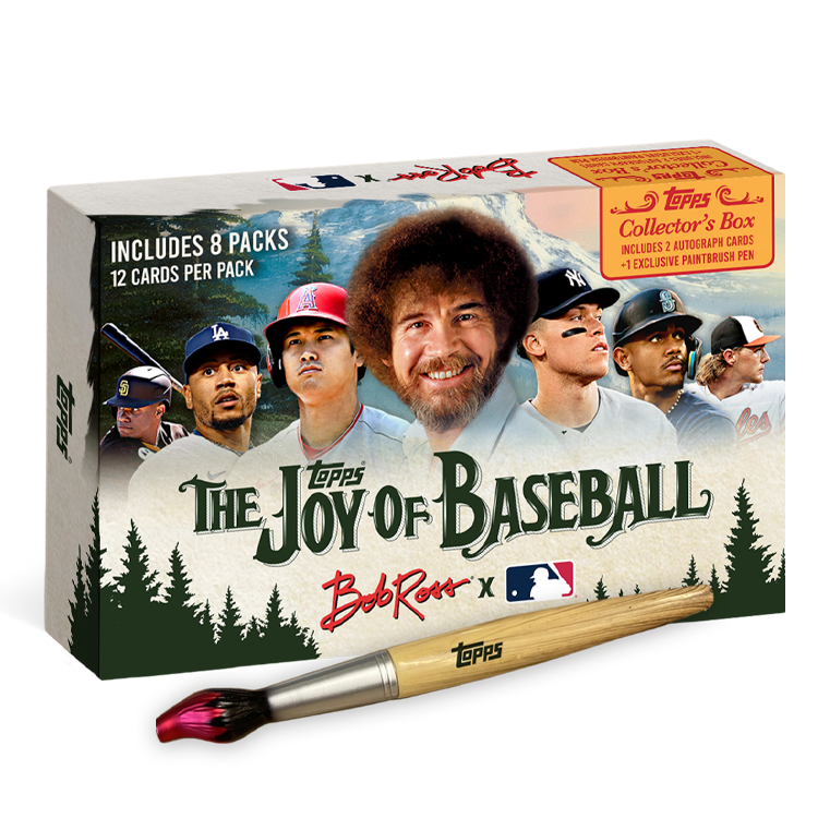 2023 Topps x Bob Ross The Joy of Baseball