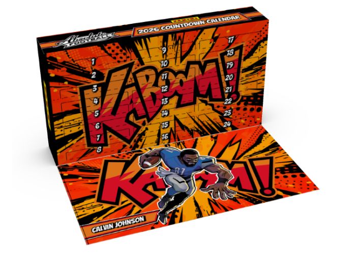 2026 Panini Absolute Football KABOOM! Countdown Calendar