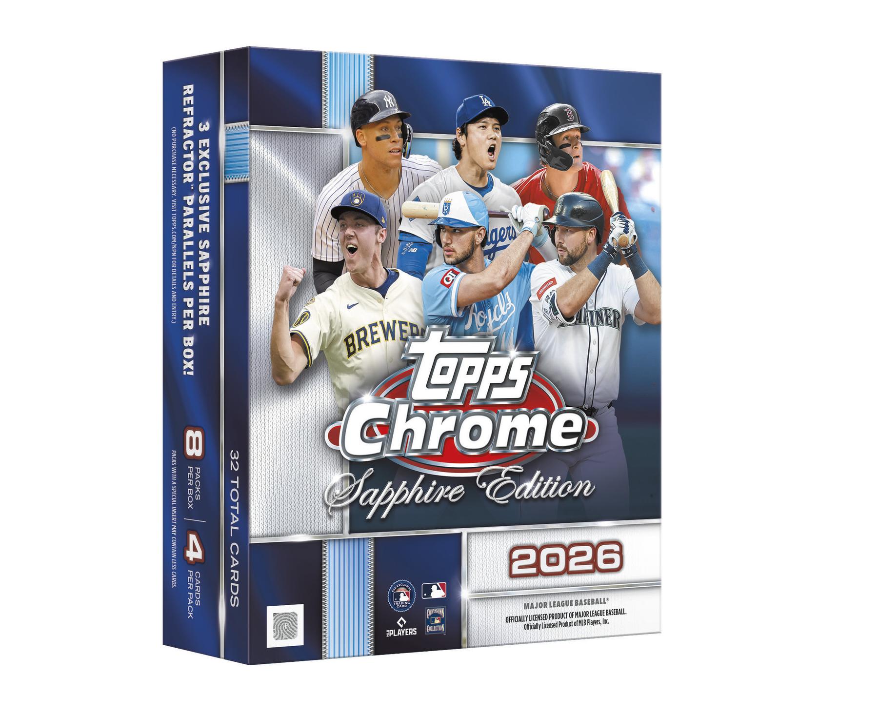 2026 Topps Chrome Sapphire Baseball