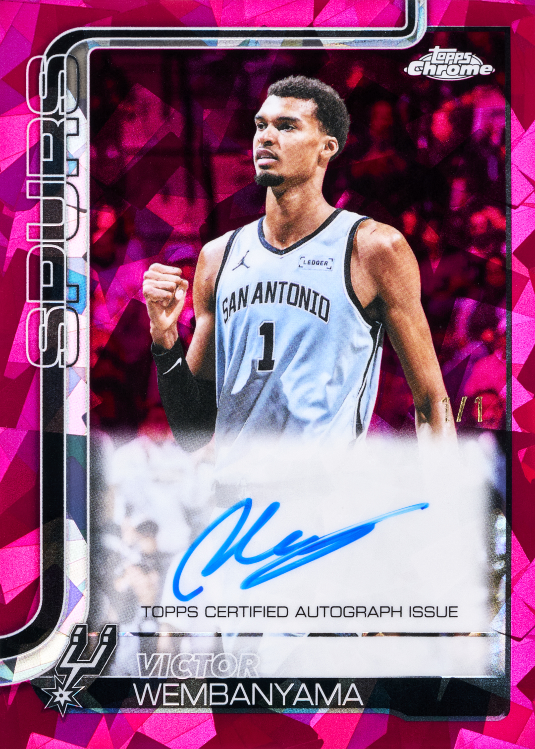 2025/26 Topps Chrome Update Series Basketball Sapphire