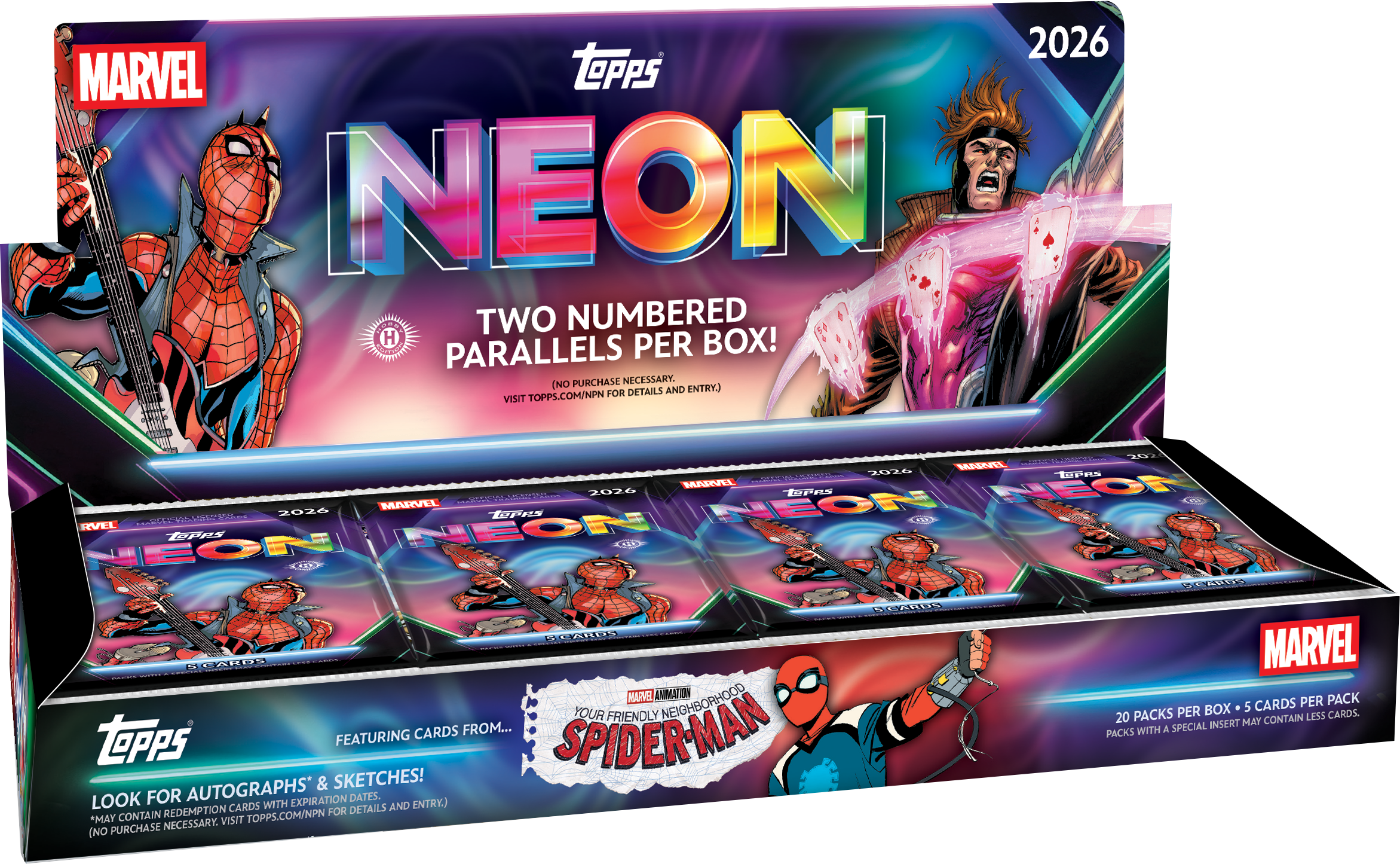 2026 Topps Neon Marvel